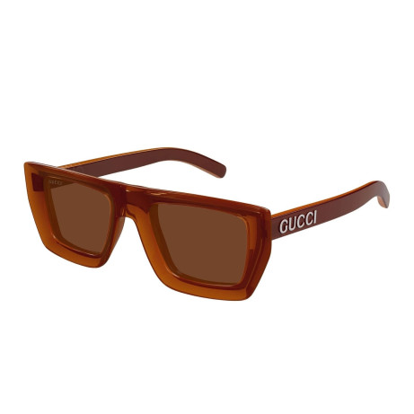 Occhiali sole uomo donna Luxury Gucci GG1723S 002 brown brown brown nuova collezione 2