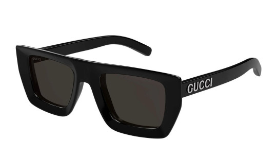 Occhiali sole uomo donna Luxury Gucci GG1723S 001 black black grey nuova collezione