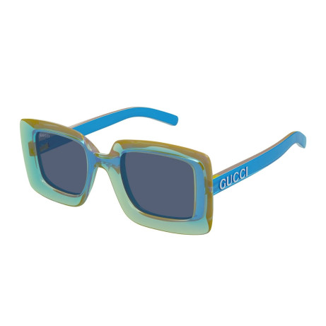 Women's Sunglasses Luxury Gucci GG1718S 005 blue blue blue new collection 2