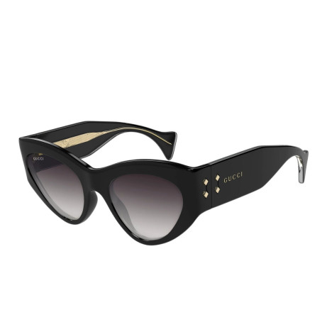 Luxury Gucci GG1704S 001 women's sunglasses black black grey new collection 2