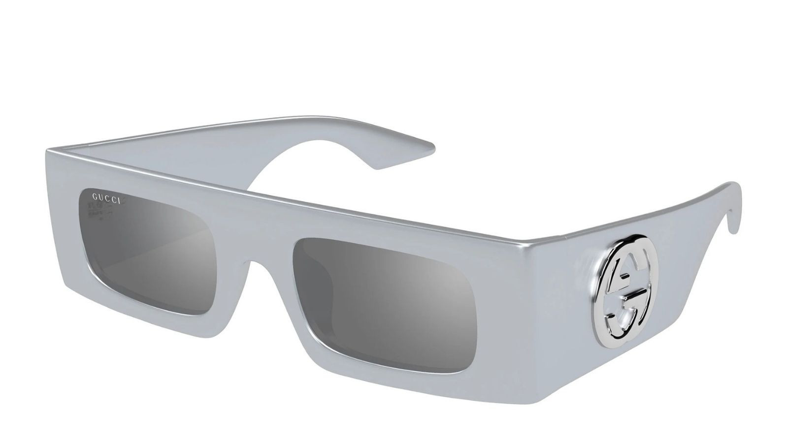 Luxury Gucci GG1646S 005 women's sunglasses silver silver silver new collection