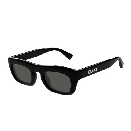 Occhiali da sole uomo Luxury Gucci GG1777S 001 black black grey nuova collezione 2