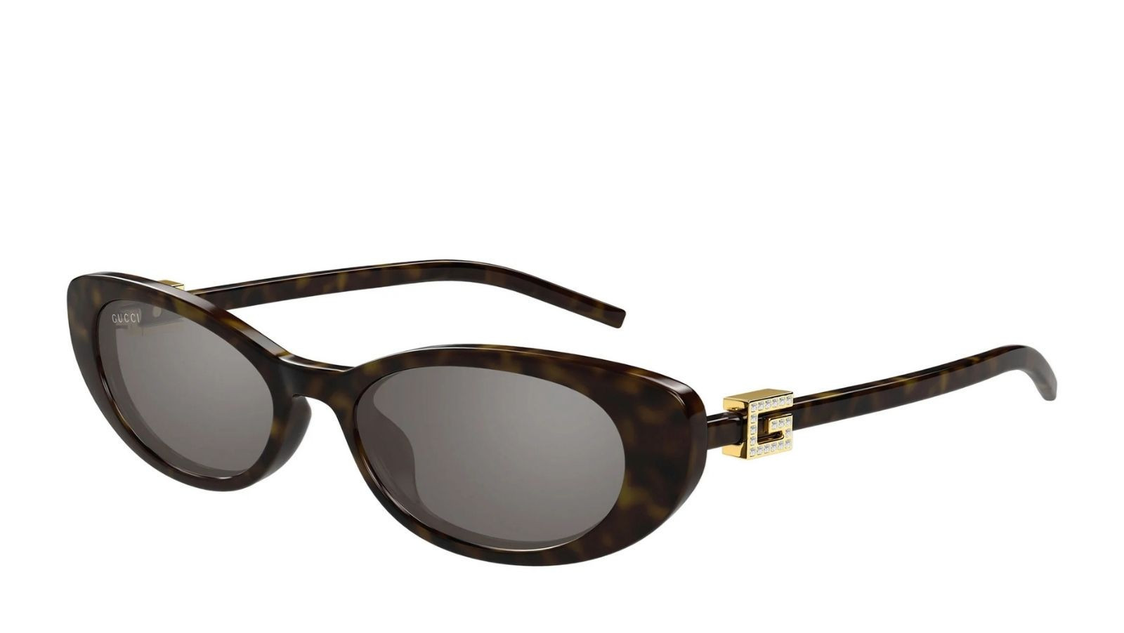 Luxury Gucci GG1680S 003 havana havana grey women's sunglasses new collection