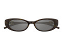 Luxury Gucci GG1680S 003 havana havana grey women's sunglasses new collection