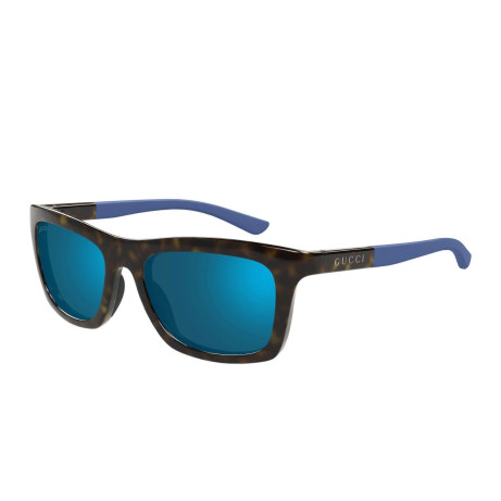 Occhiali da sole uomo Luxury Gucci GG1735S 003 havana blue blue nuova collezione 2