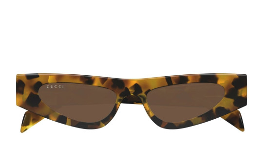 Occhiali da sole donna Luxury Gucci GG1779S 004 havana havana brown nuova collezione