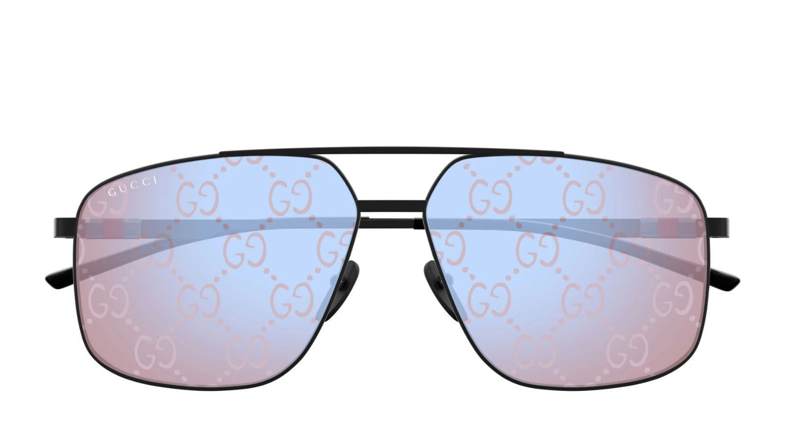 Occhiali da sole uomo Luxury Gucci GG1676S 005 black black violet nuova collezione