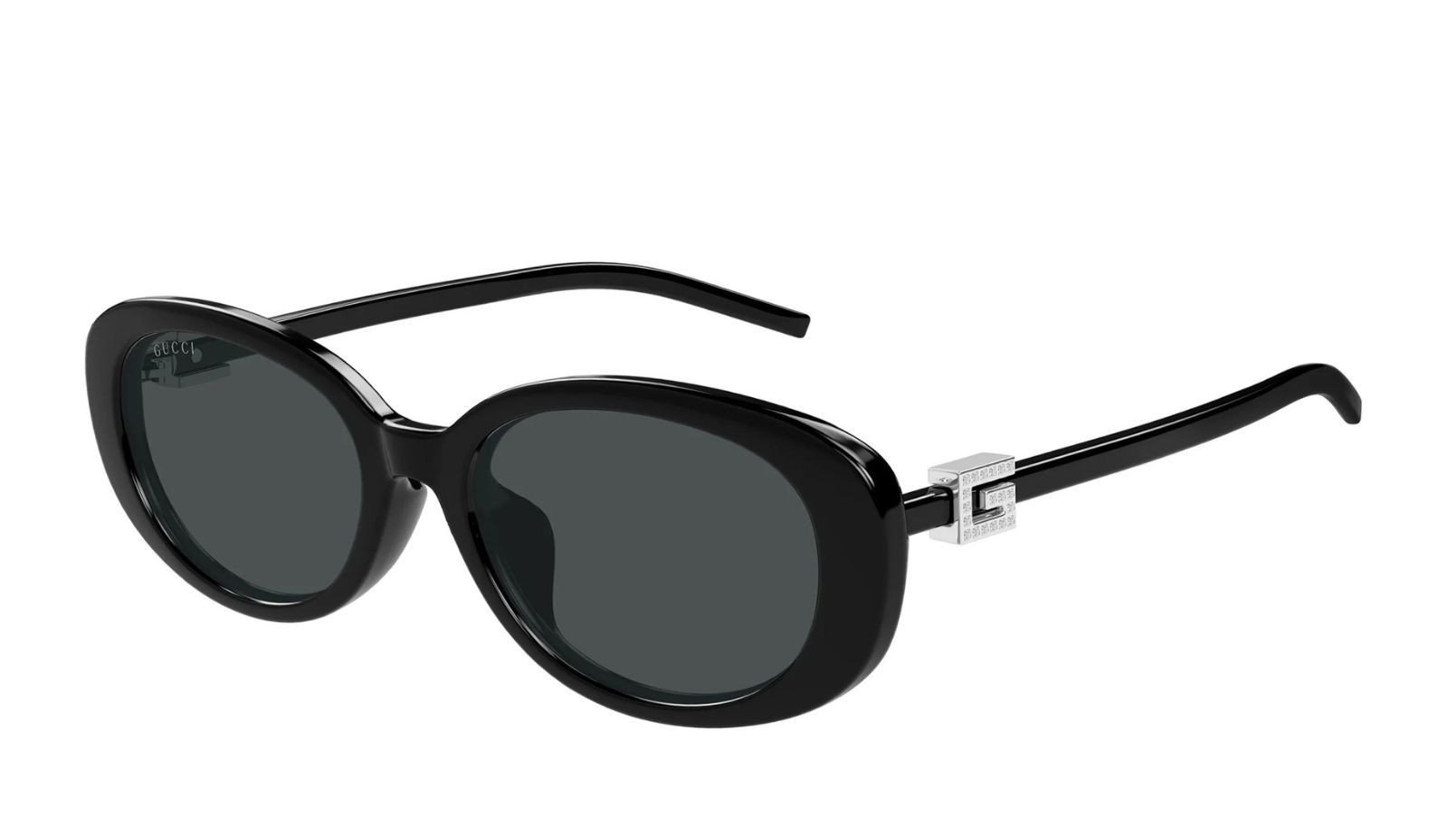 Luxury Gucci GG1684SA 002 women's sunglasses black black grey new collection