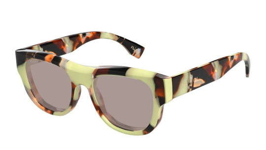 Occhiali da sole uomo Luxury Gucci GG1750S 003 havana havana brown nuova collezione