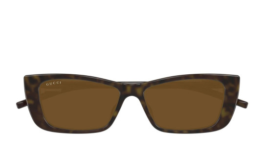 Women's Sunglasses Luxury Gucci GG1681S 004 havana havana brown new collection