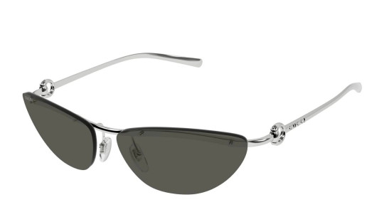 Luxury Gucci GG1701S 001 silver silver grey women's sunglasses new collection