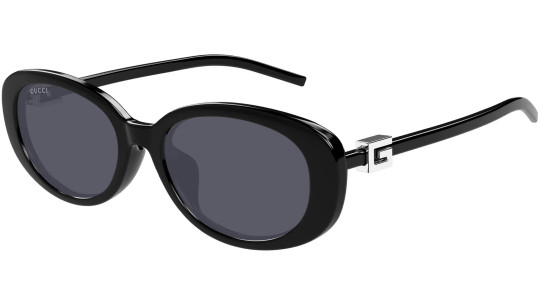 Luxury Gucci GG1684SA 001 women's sunglasses black black grey new collection