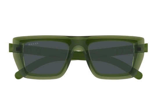 Occhiali da sole uomo donna Luxury Gucci GG1723S 004 green green grey nuova collezione