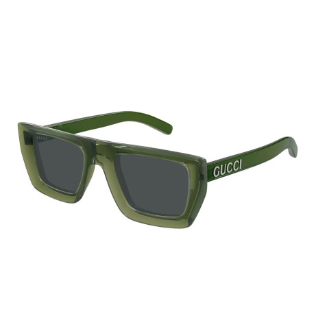 Occhiali sole uomo donna Luxury Gucci GG1723S 004 green green grey nuova collezione 2