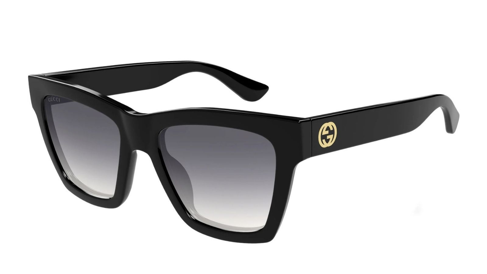 Luxury Gucci GG1714S 001 women's sunglasses black black grey new collection