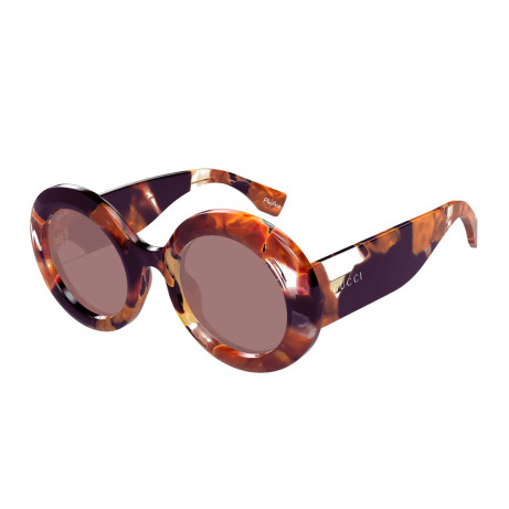 Women's Sunglasses Luxury Gucci GG1748S 002 orange orange violet new collection 2