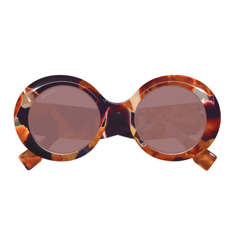 Gucci GG1748S 002 orange orange violet