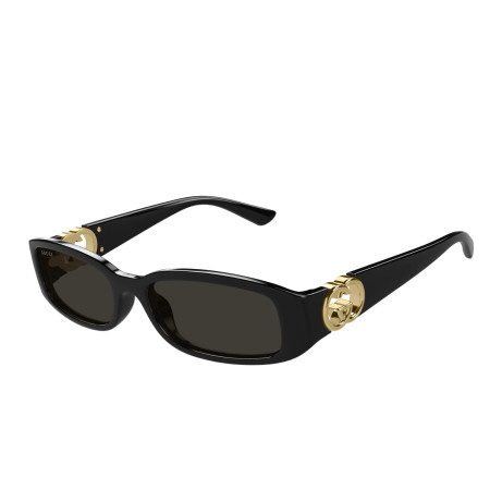 Occhiali da sole donna Luxury Gucci GG1661S 001 black black grey nuova collezione 2