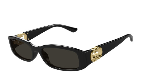 Occhiali da sole donna Luxury Gucci GG1661S 001 black black grey nuova collezione