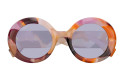 Luxury Gucci GG1748S 003 violet violet violet sunglasses new collection