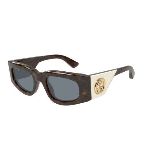 Occhiali da sole donna Luxury Gucci GG1664S 003 havana havana grey nuova collezione 2