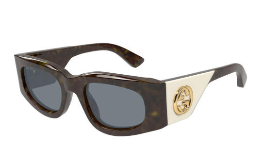 Occhiali da sole donna Luxury Gucci GG1664S 003 havana havana grey nuova collezione