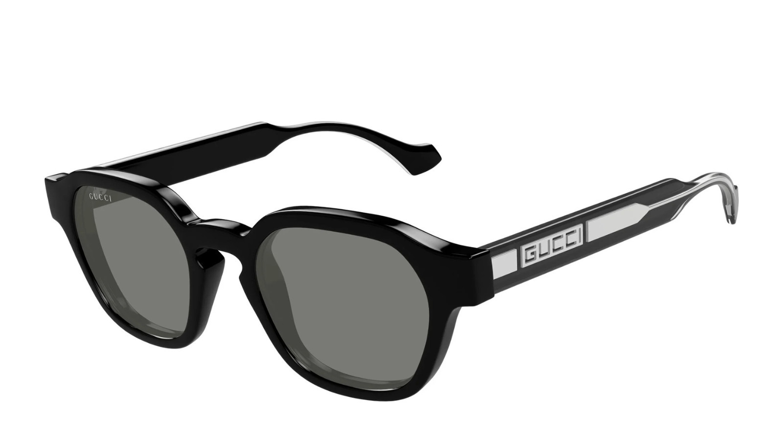 Occhiali da sole uomo Luxury Gucci GG1730S 001 black crystal grey nuova collezione