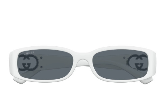 Luxury Gucci GG1661S 003 women's sunglasses white white grey new collection