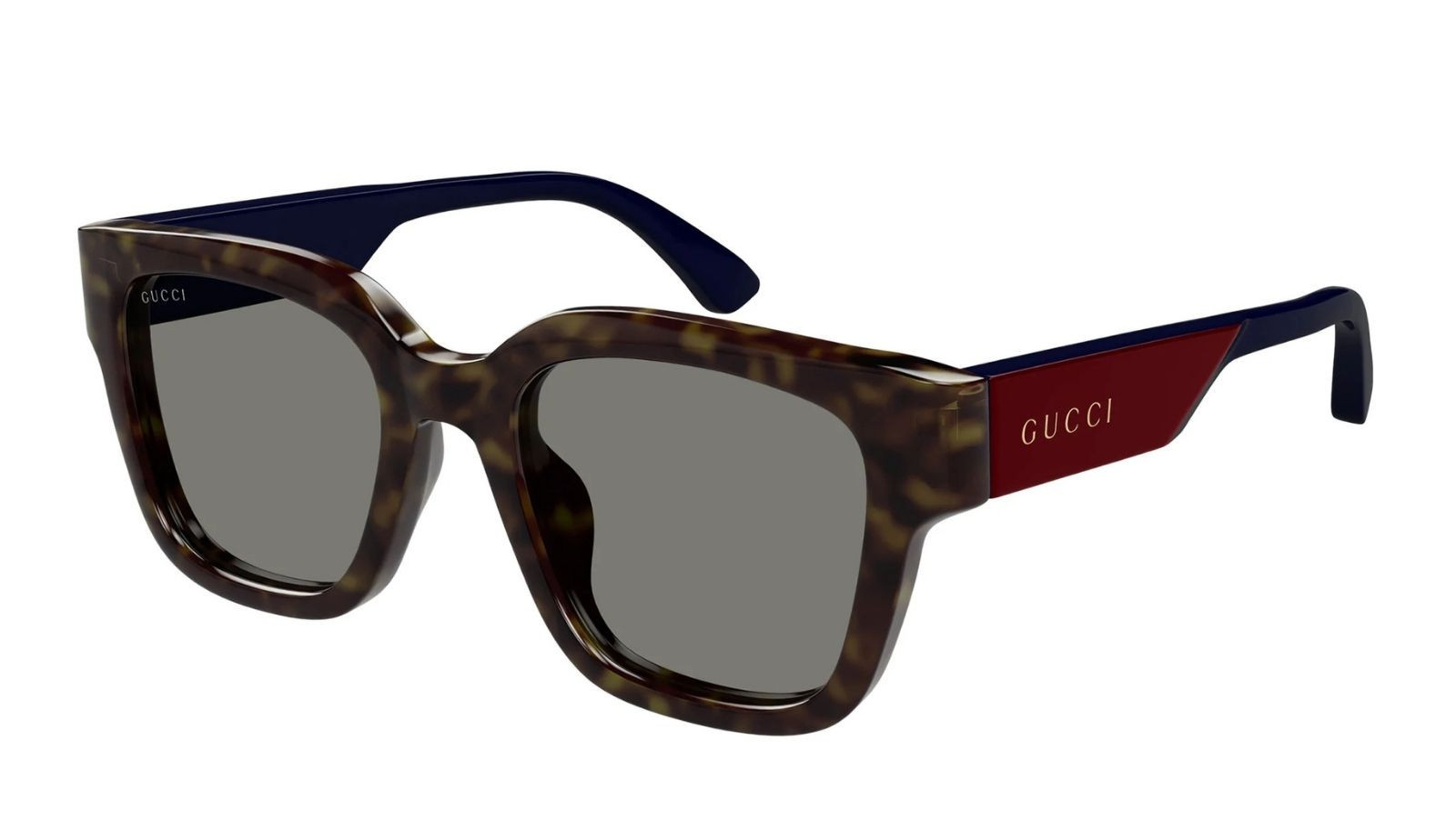 Occhiali da sole uomo Luxury Gucci GG1670SK 002 havana blue grey nuova collezione