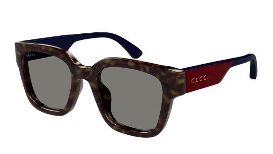 Occhiali da sole uomo Luxury Gucci GG1670SK 002 havana blue grey nuova collezione