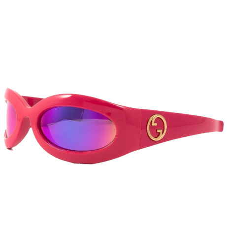 Occhiali da sole donna Luxury Gucci GG1247S red pink (005) nuova collezione 2