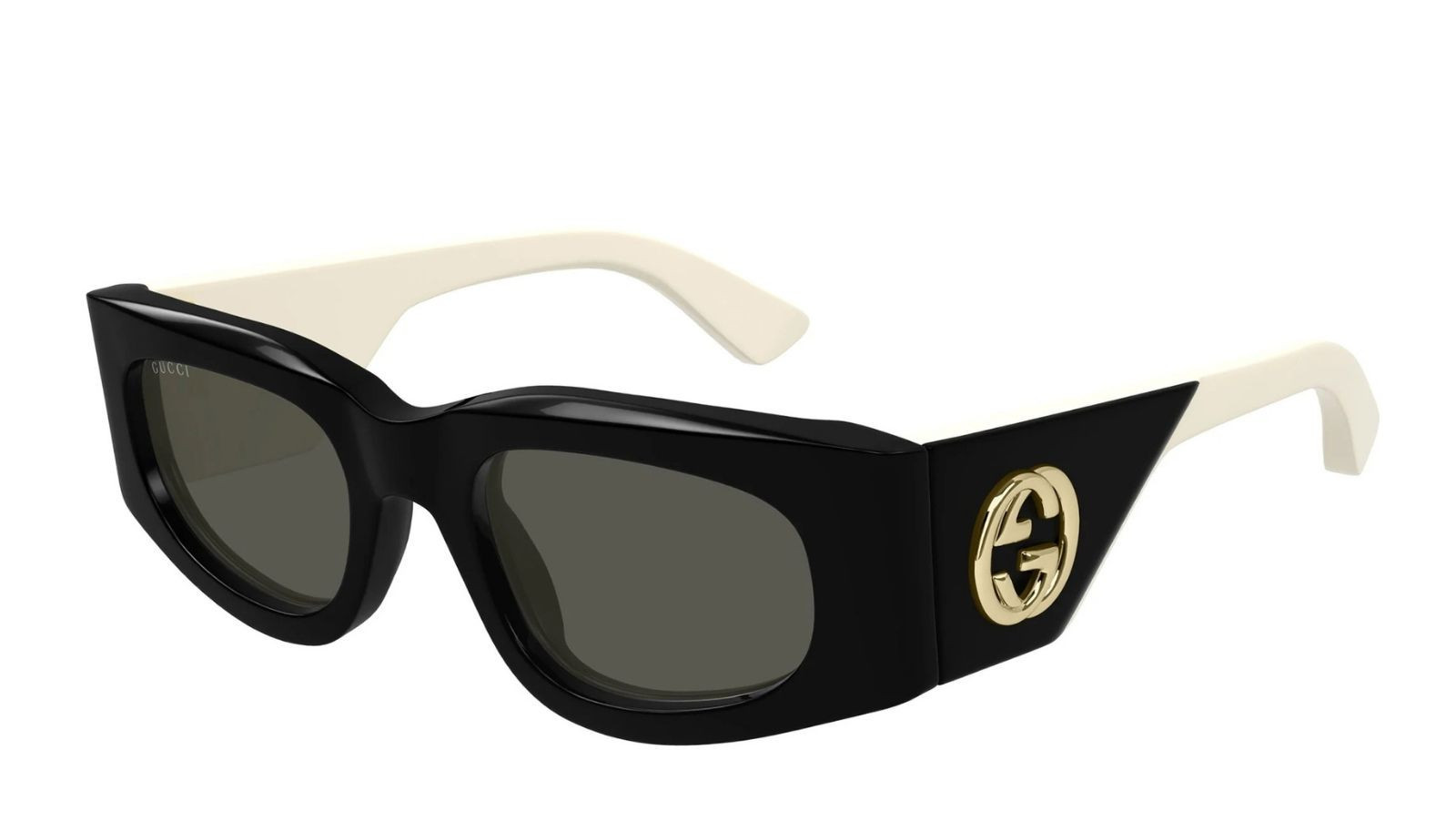 Occhiali da sole donna Luxury Gucci GG1664S 001 black ivory grey nuova collezione