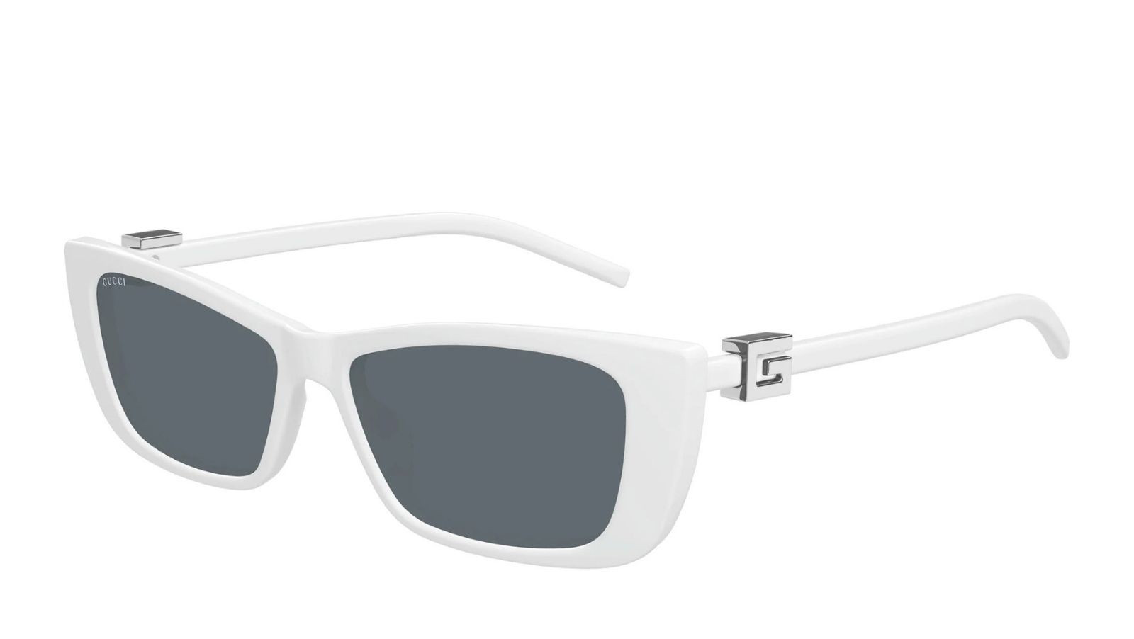 Luxury Gucci GG1681S 006 women's sunglasses white white grey new collection