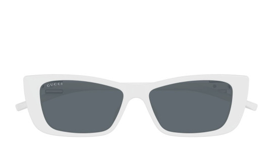 Luxury Gucci GG1681S 006 women's sunglasses white white grey new collection