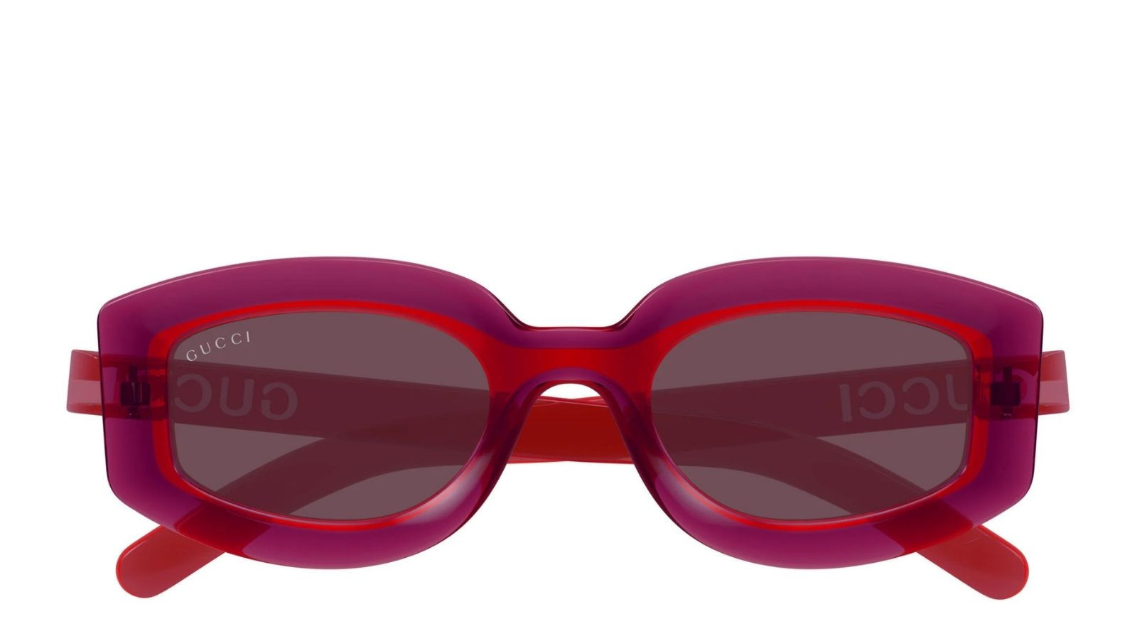 Occhiali da sole donna Luxury Gucci GG1719S 004 red red violet nuova collezione