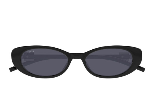 Luxury Gucci GG1680S 001 women's sunglasses black black grey new collection