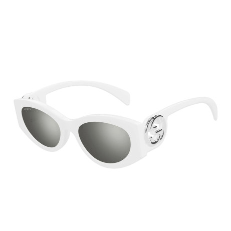 Occhiali da sole donna Luxury Gucci GG1691S 006 white white grey nuova collezione 2