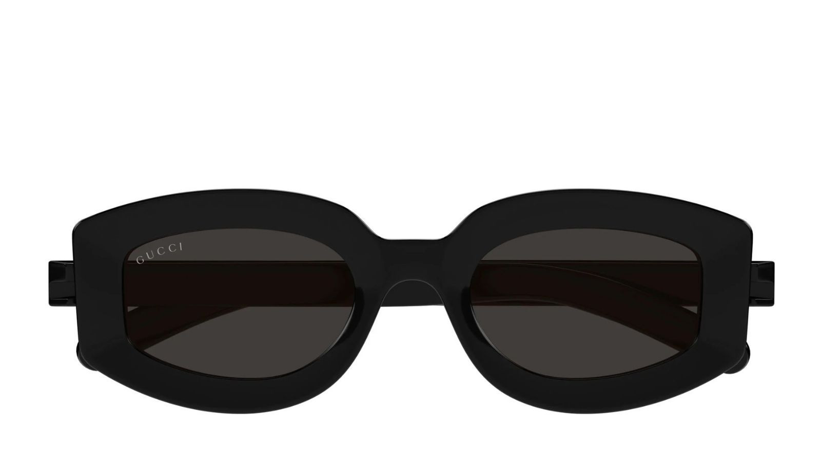 Luxury Gucci GG1719S 001 women's sunglasses black black grey new collection