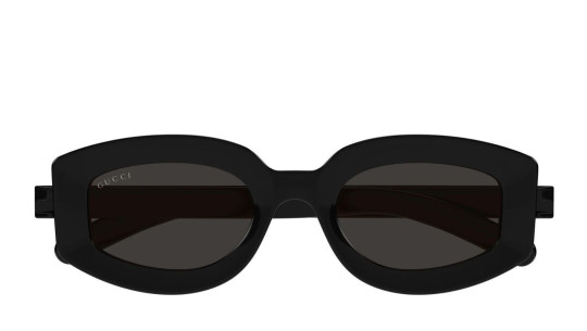 Occhiali da sole donna Luxury Gucci GG1719S 001 black black grey nuova collezione Occhiali da sole donna Luxury Gucci GG1719S 001 black black grey nuova collezione