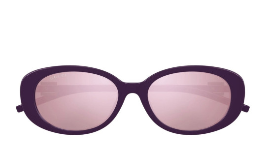 Luxury Gucci GG1684SA 005 violet violet violet sunglasses new collection