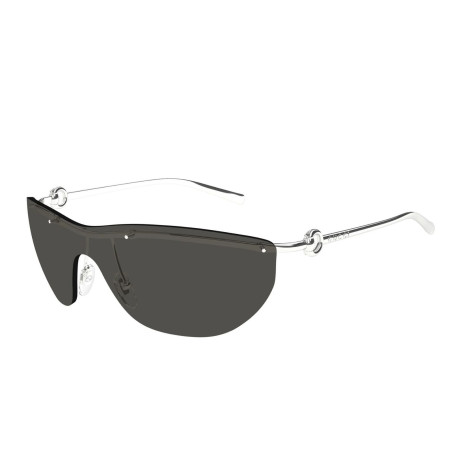 Women's Sunglasses Luxury Gucci GG1700S 001 silver silver grey new collection 2