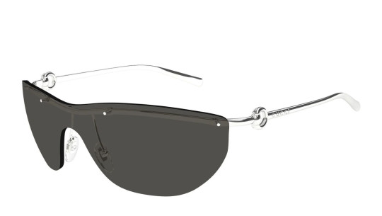 Women's Sunglasses Luxury Gucci GG1700S 001 silver silver grey new collection