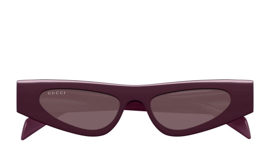 Occhiali da sole donna Luxury Gucci GG1779S 008 violet violet brown nuova collezione Occhiali da sole donna Luxury Gucci GG1779S 008 violet violet brown nuova collezione