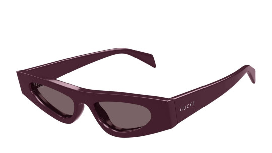 Occhiali da sole donna Luxury Gucci GG1779S 008 violet violet brown nuova collezione