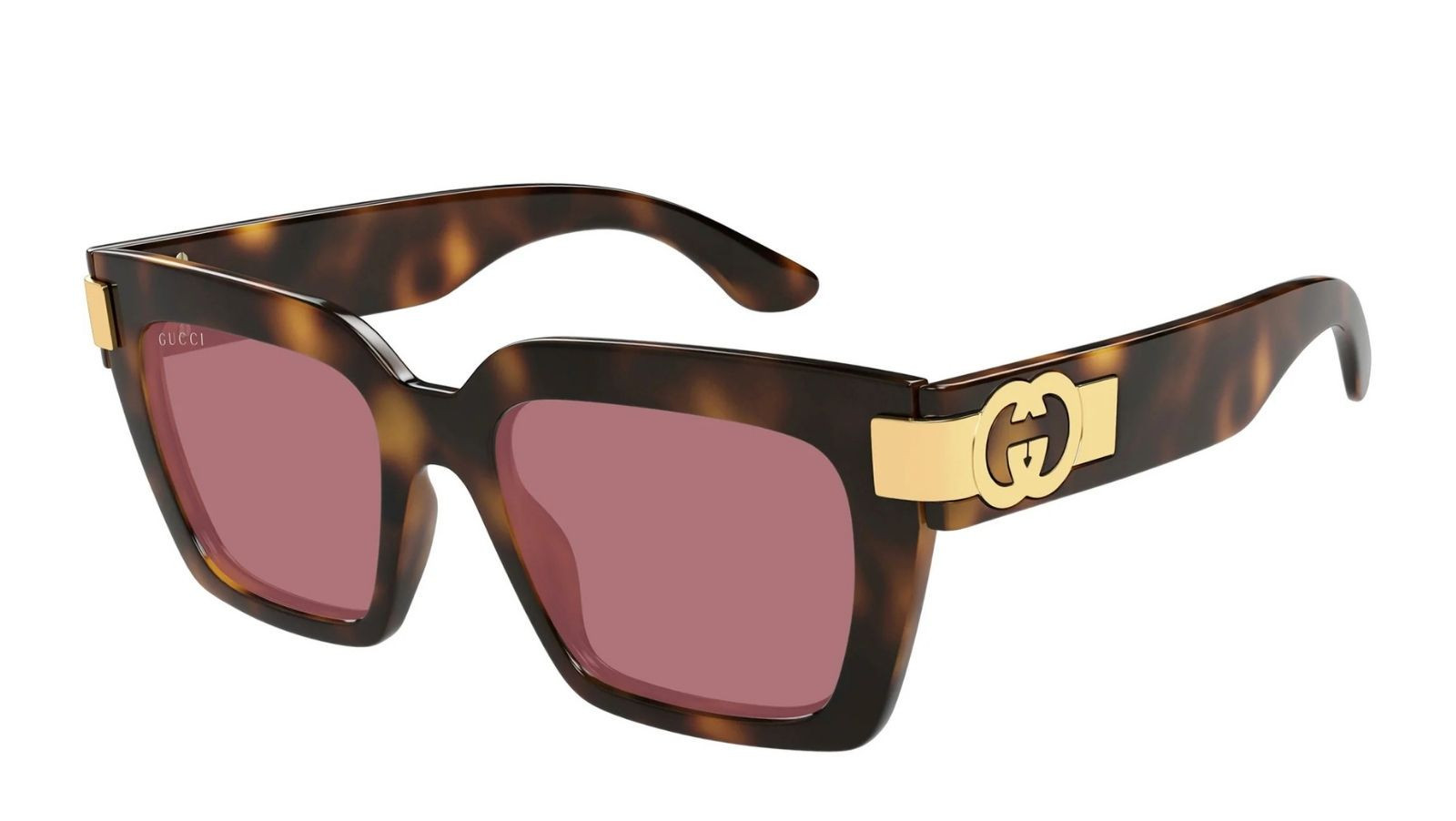 Women's Sunglasses Luxury Gucci GG1689S 002 havana havana violet new collection