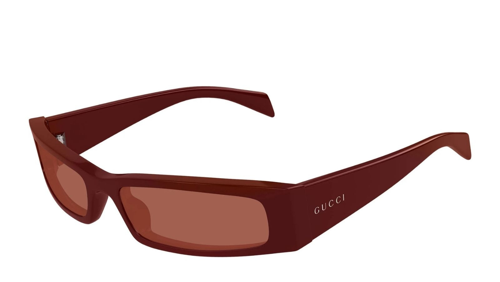 Occhiali da sole uomo Luxury Gucci GG1778S 003 burgundy burgundy bro nuova collezione
