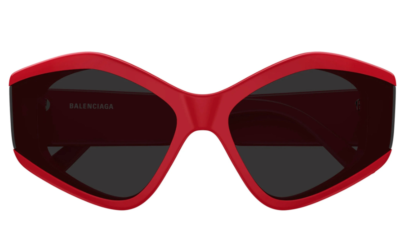 Luxury women s sunglasses Balenciaga BB0302S red grey (004) new collection