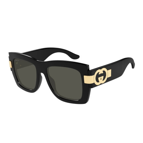Luxury Gucci GG1688S 001 women's sunglasses black black grey new collection 2