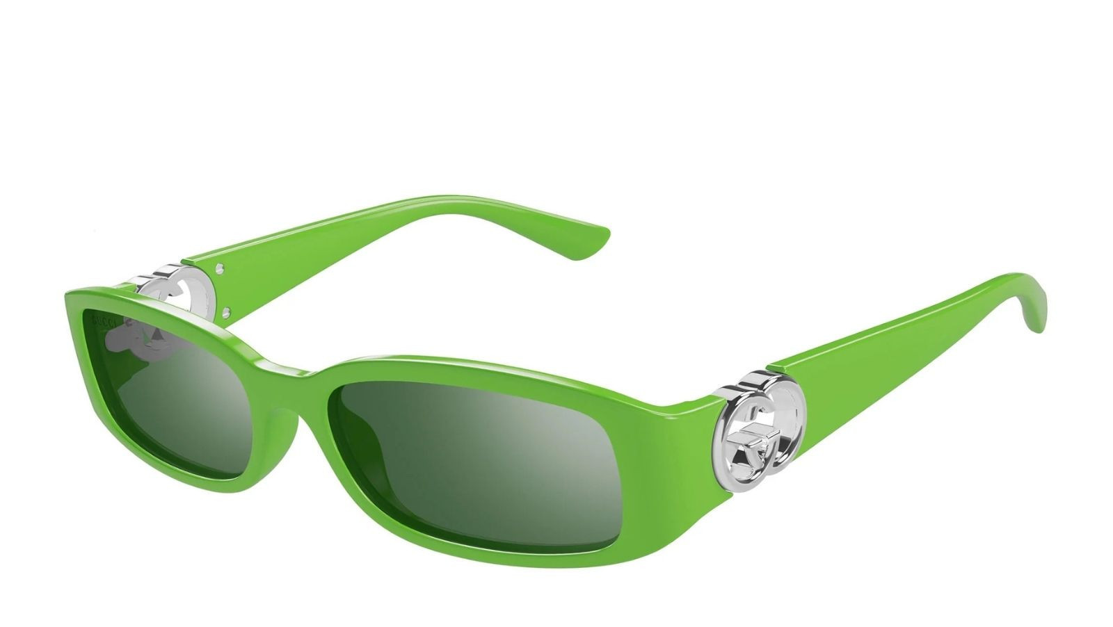 Men's Eyeglasses Women Gucci GG1661S 005 Green Green Green Lu...