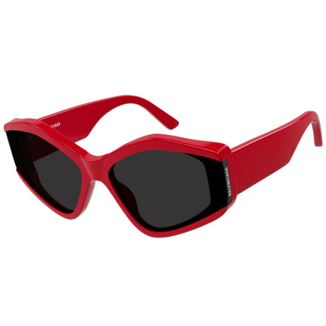 Luxury women s sunglasses Balenciaga BB0302S red grey (004) new collection 2